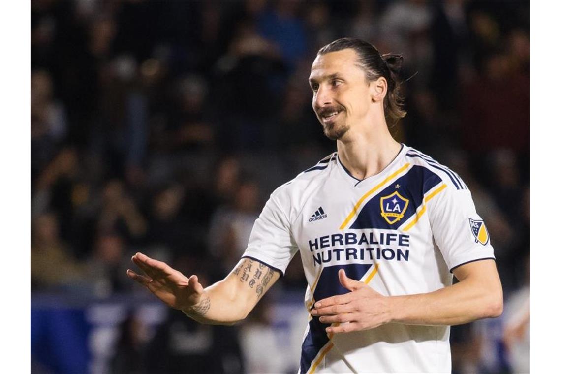 Zlatan Ibrahimovic sorgt mal wieder für Wirbel im Netz. Foto: Joel Marklund/Bildbyran via ZUMA Press/dpa