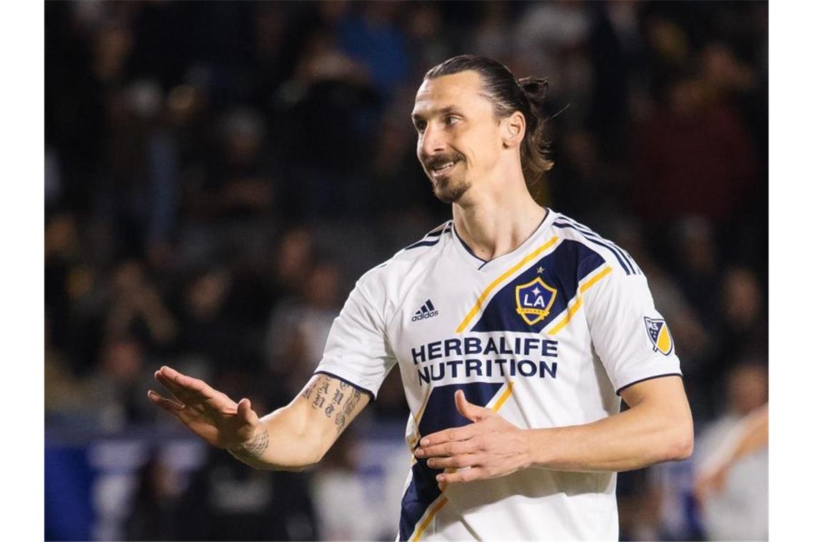 Zlatan Ibrahimovic war zuletzt für LA Galaxy aktiv. Foto: Joel Marklund/Bildbyran via ZUMA Press/dpa