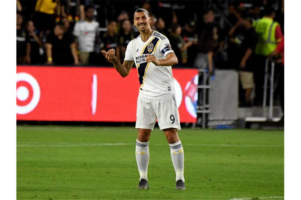 Zlatan Ibrahimovic wird Los Angeles Galaxy verlassen. Foto: Medianews Group/Pasadena Star-Ne/Orange County Register via ZUMA/dpa