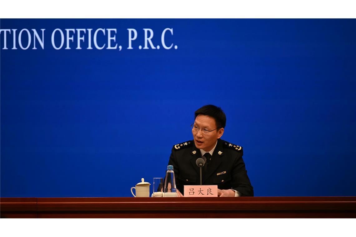 Chinas Exporte und Importe im September deutlich gestiegen Zoll-Sprecher Lü Daliang hob den Asean-Raum als wichtigsten Handelspartner hervor. (Archivbild)