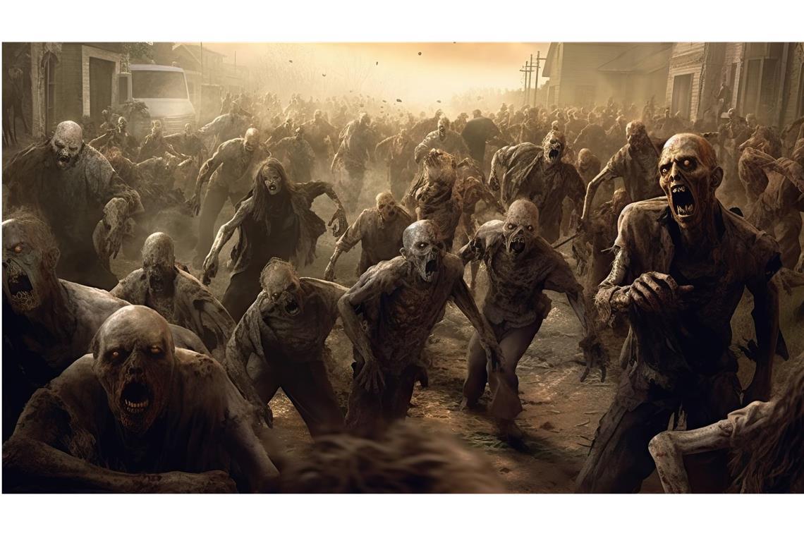 Was sich bei Halloween rumtreibt Zombie: Einst waren sie normale Menschen. Nachdem sie aber mit dem Zombie-Virus infiziert wurden, sind von den Toten wiederauferstanden und zu einem Leben als Untote erweckt worden. Als Wiedergänger geistern Zombies seelen- und willenlos umher und ernähren sich von Menschenfleisch.