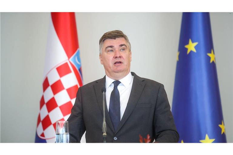 Zoran Milanovic wurde vom Verfassungsgericht ausgebremst (Archivbild).