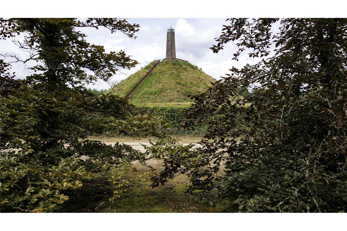 Behörden: Wolf beißt Jungen in den Niederlanden Zu dem Wolfsangriff auf einen Jungen in den Niederlanden kam es in der Nähe eines bekannten Wahrzeichens, der Pyramide von Austerlitz.