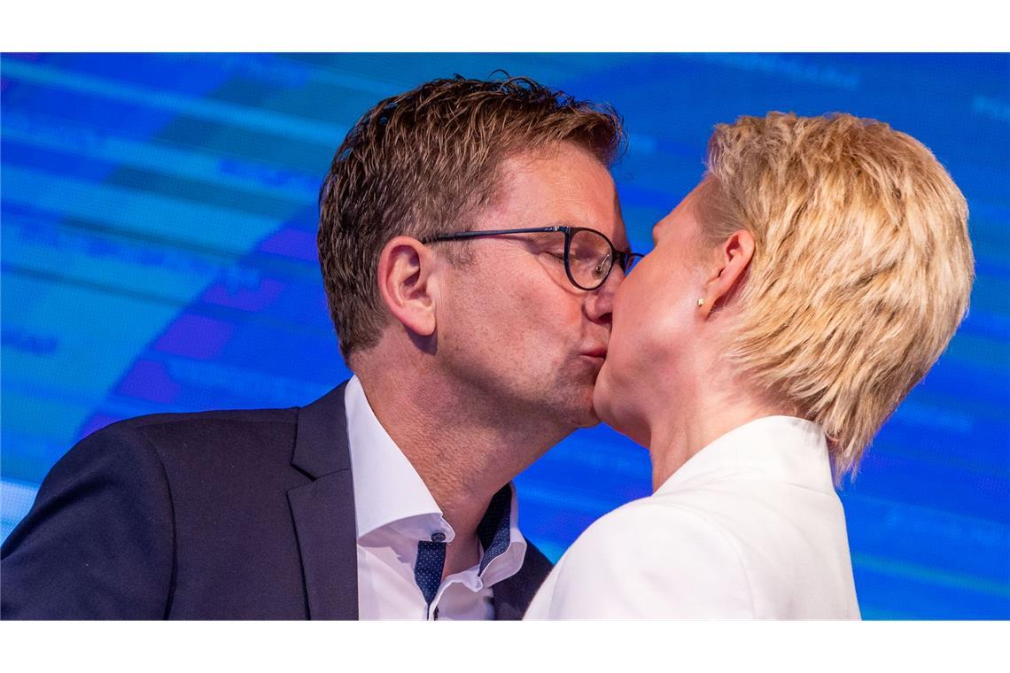 Silberhochzeit: Schwesig teilt Hochzeitsfoto aus Jahr 2000 Zu ihrem Hochzeitstag teilt die Politikerin Bilder auf Instagram. (Archivbild)