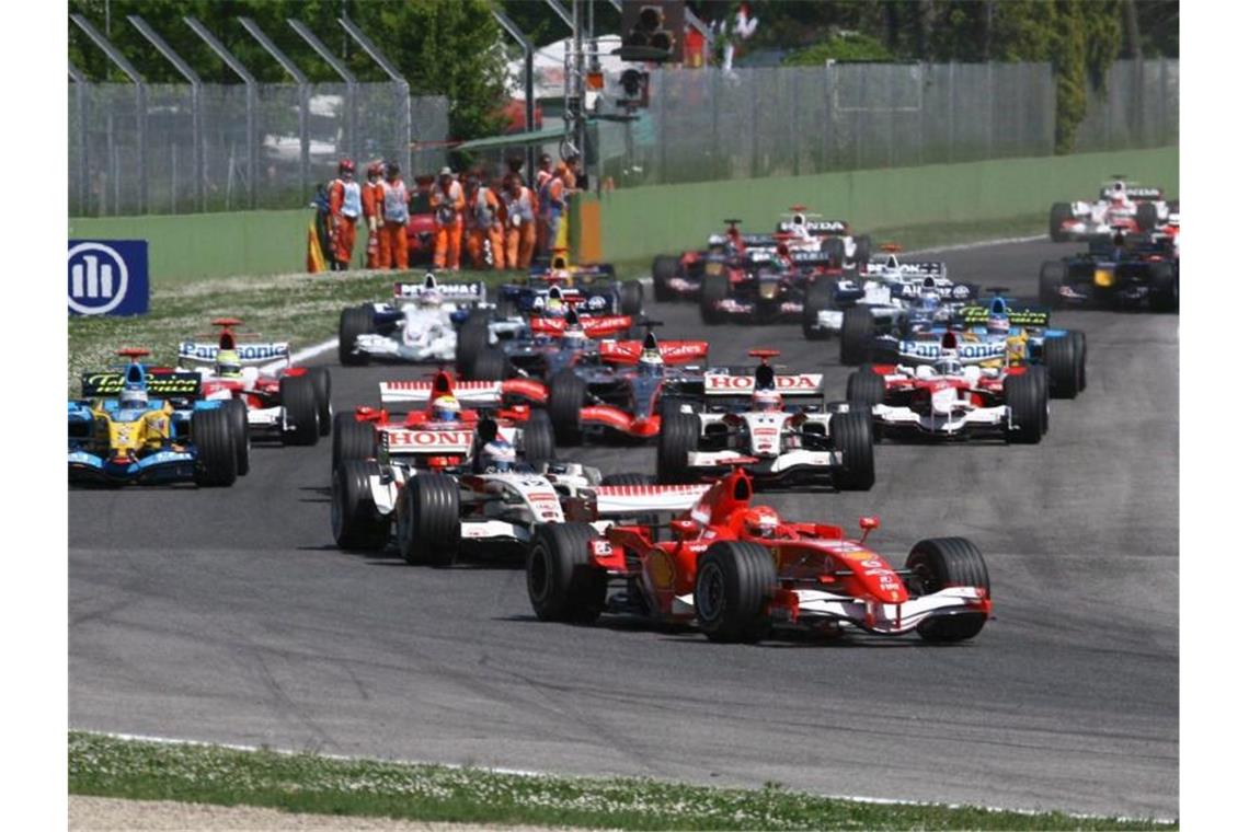Zuletzt fand im Jahr 2006 ein Formel-1-Rennen in Imola statt. Foto: Daniel Dal Zennaro/epa/ansa/dpa