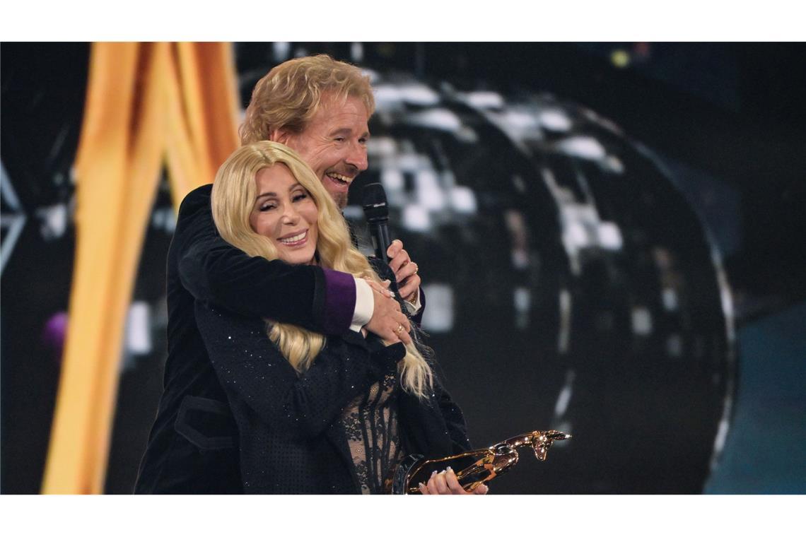 Zuletzt hatte Gottschalk bei Auftritten - etwa bei der Bambi-Verleihung mit Cher - für Irritationen gesorgt. (Archivbild)