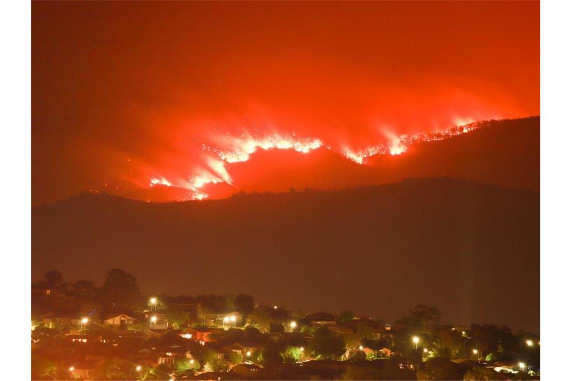 Zuletzt wüteten Brände noch südlich von Canberra. Foto: Changchang/XinHua/dpa