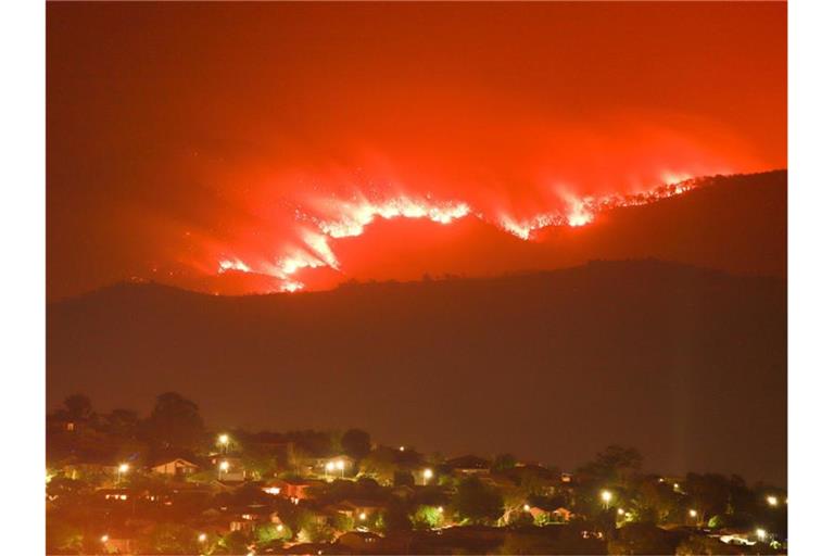 Zuletzt wüteten Brände noch südlich von Canberra. Foto: Changchang/XinHua/dpa