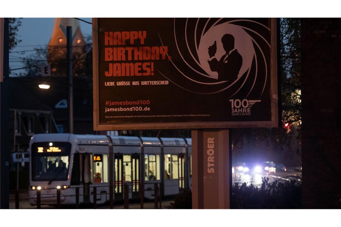 Zum 100. Geburtstag hatte die Stadt mit dem berühmten Geheimagenten geworben - stammt er doch angeblich aus Wattenscheid. (Archivbild)
