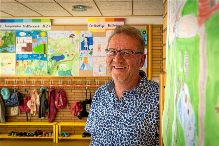 Zum Ende des Schuljahres geht Edmund König, Leiter der Anna-Haag-Schule Althütte, in den Ruhestand. Foto: Alexander Becher