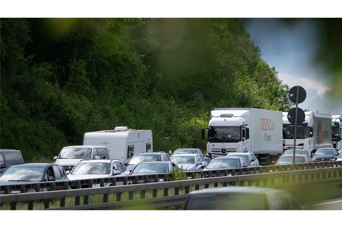 Zum Ferienstart können die Autobahnen voll werden