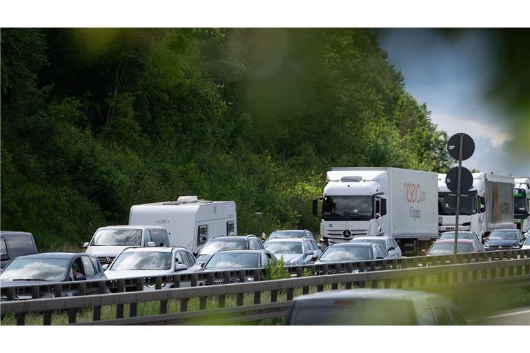 Zum Ferienstart können die Autobahnen voll werden