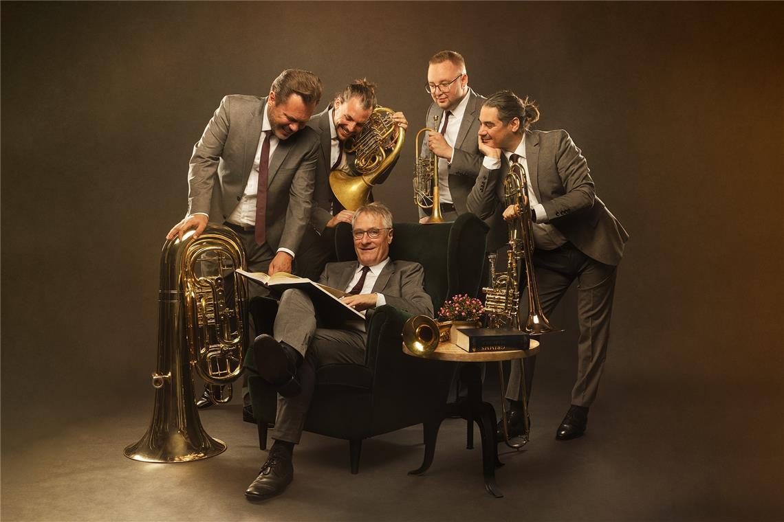 Zum fünften Mal gastiert das Blechbläserensemble Classic Brass in Backnang. Foto: Classic Brass