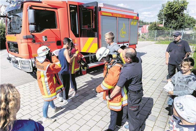Zumindest ausrüstungstechnisch sind die Kinder und Jugendlichen auf einen Einsatz bestens vorbereitet.
