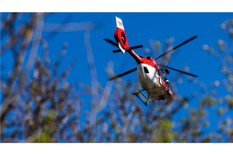 Zur Bergung am Samstagmittag waren die Bergwacht und ein Rettungshubschrauber im Einsatz.