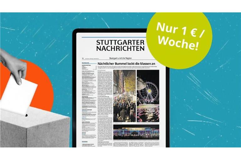 Zur Landtagswahl gibt es das E-Paper und Web-Abo der Stuttgarter Nachrichten zu einem besonders günstigen Preis.  