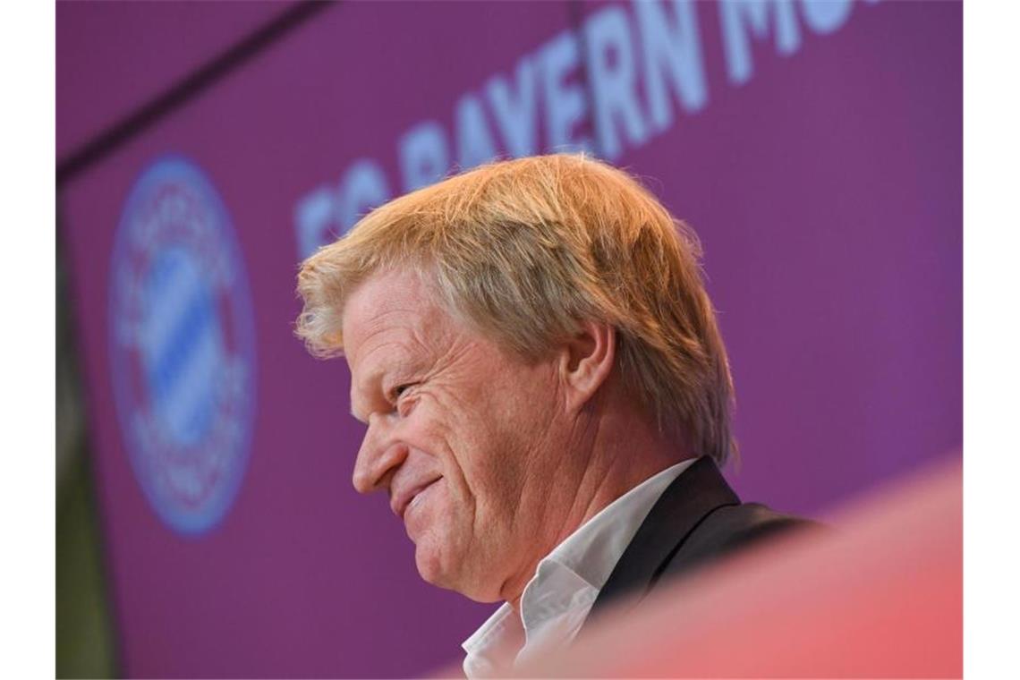 Kahn startet mit Kampfansage an RB - Nübel „sehr mutig“ Zurück beim FC Bayern: Ex-Keeper Oliver Kahn. Foto: Sven Hoppe/dpa