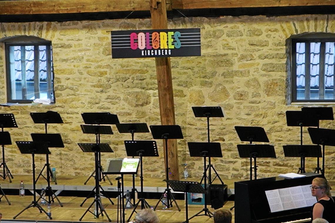 Sie singen wieder „Zurzeit sieht es leider so aus: Keiner da dank Corona...“, so heißt der Bildtext auf der Homepage des Kirchberger Chores Colores zu dem vielsagenden Foto. Foto: privat