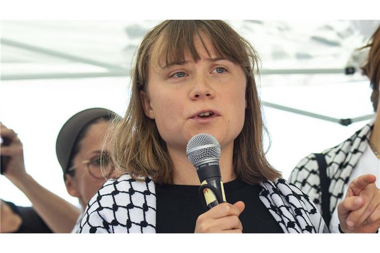 Zusammen mit Aktivisten will Greta Thunberg nach Gaza segeln (Archivbild).