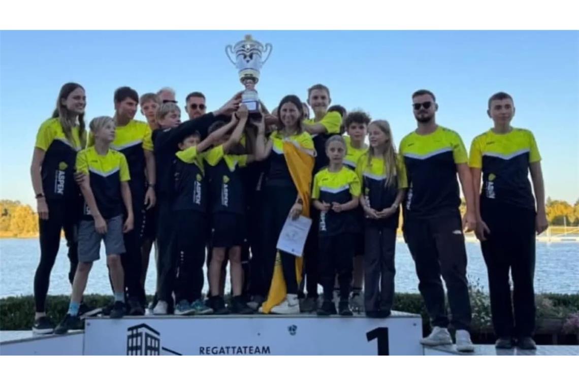 Zusammen mit dem Team Baden-Württemberg sicherten sich die Starter des MBC Benningen den Mannschaftstitel im Schlauchbootslalom.