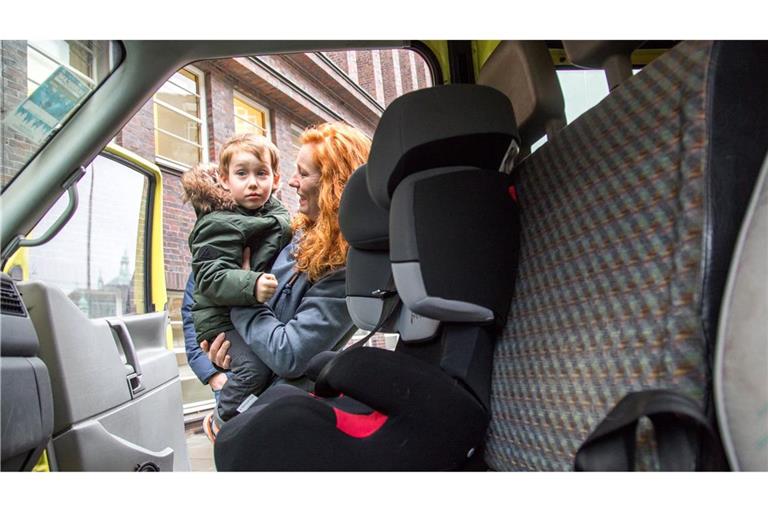 Zwei Kindersitze sind bei der Stiftung Warentest durchgefallen – nicht das hier zu sehende Modell.