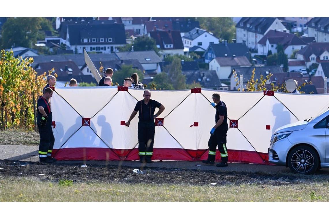 Zwei Menschen sind bei dem Absturz ums Leben gekommen.&nbsp;Die beiden Insassen wurden tot in der ausgebrannten Maschine gefunden, wie die Polizei bestätigte.
