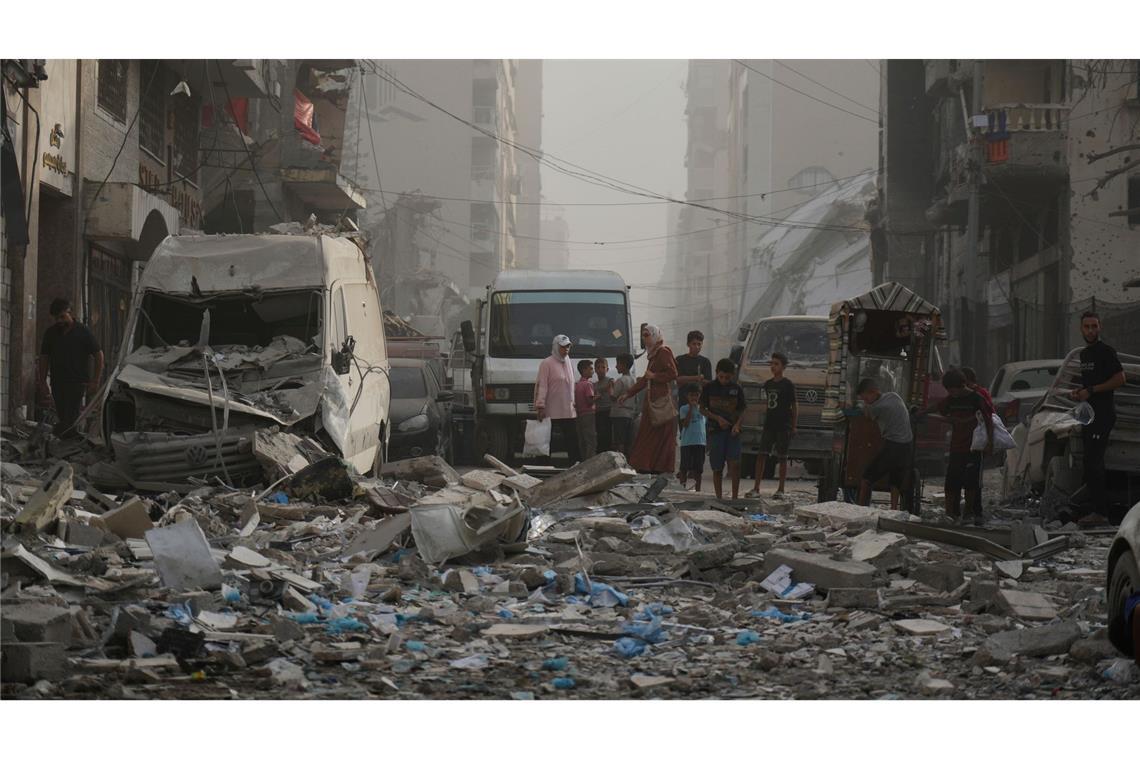 "Washington Post": US-Regierung erwägt Umsiedlung aus Gaza Zwei Millionen Menschen leben im Gazastreifen.