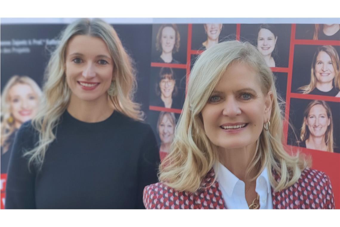 Zwei Professorinnen als Filmschaffende: Kathrin Kölbl (rechts) und Yvonne Zajontz werben mit weiteren Professorinnen für mehr weibliche Spitzenkräfte an den Hochschulen des Landes.