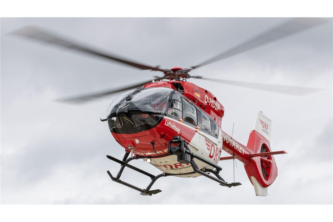 Zwei Rettungshubschrauber waren im Einsatz. (Symbolbild)