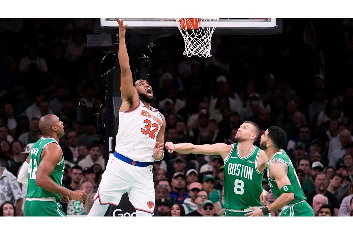 NBA-Rekord: Hartensteins Thunder schlagen in Playoffs zurück Zwei Siege in Boston für die Knicks: Das ist eine Überraschung.