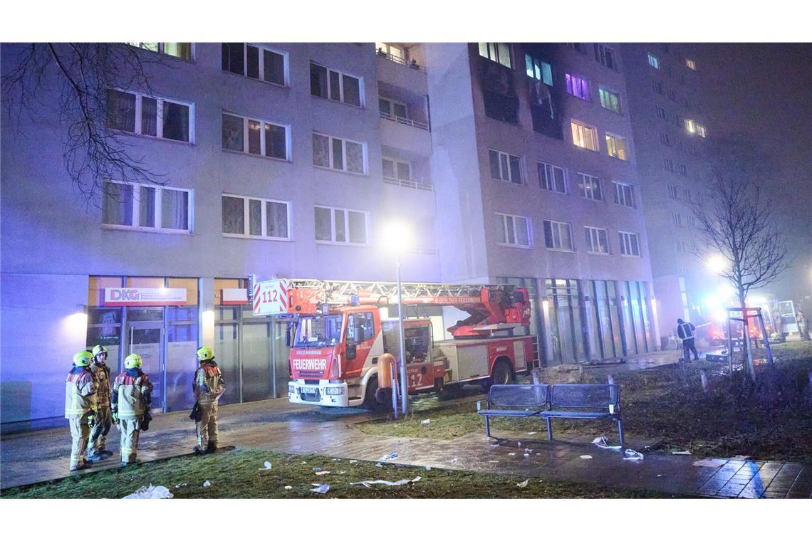 Zwei weitere Todesopfer nach Hochhausbrand in Berlin.