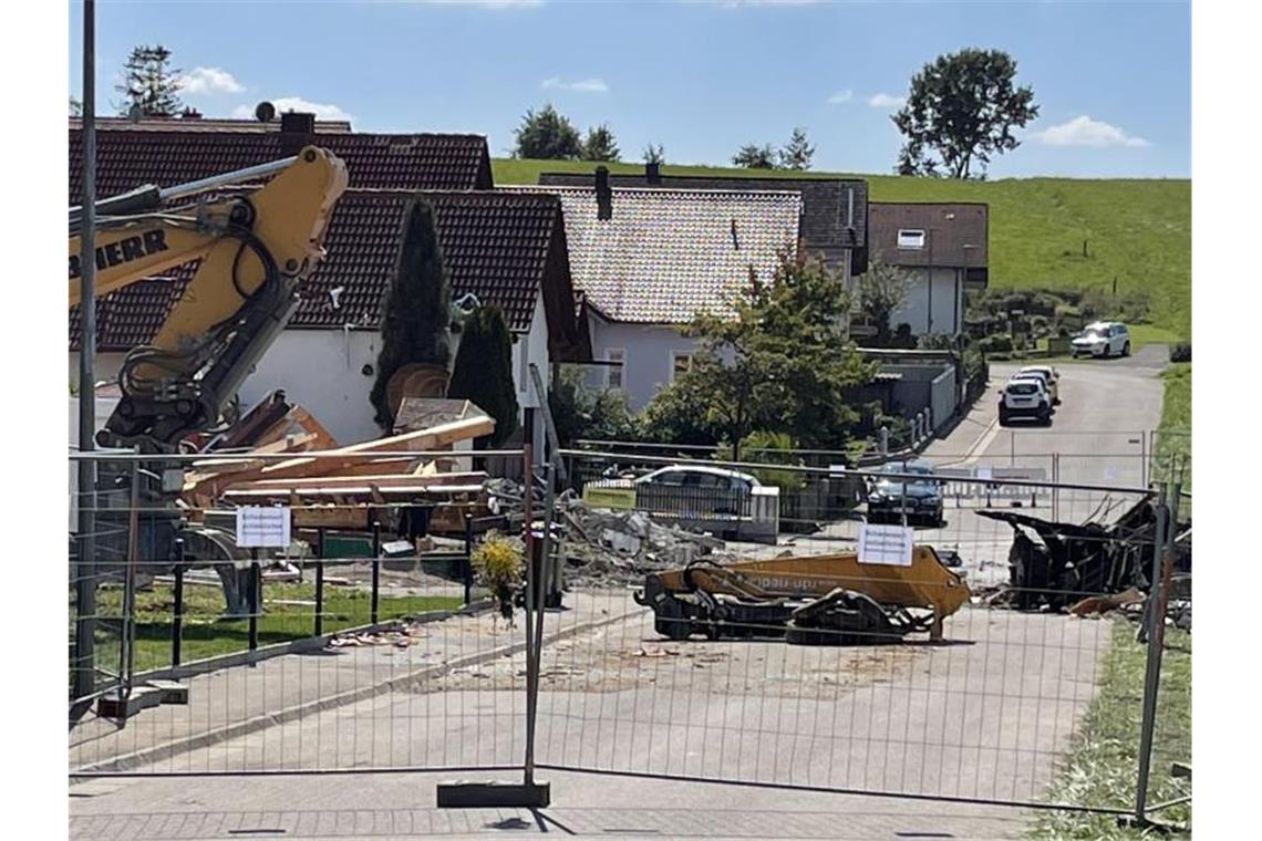 Weiter Rätsel um Hausexplosion in Rohrbach