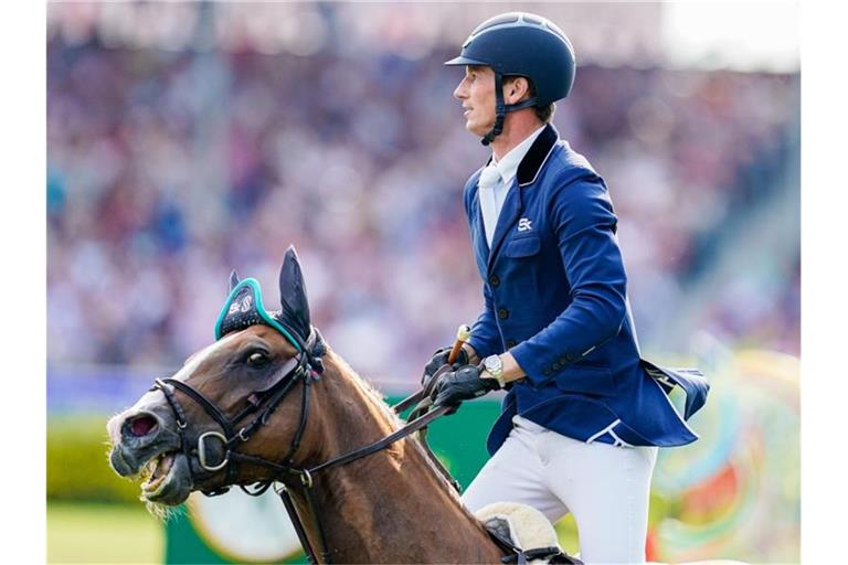 Zwischen Deutschland und Belgien hin- und hergerissen: Springreiter Daniel Deußer. Foto: Uwe Anspach