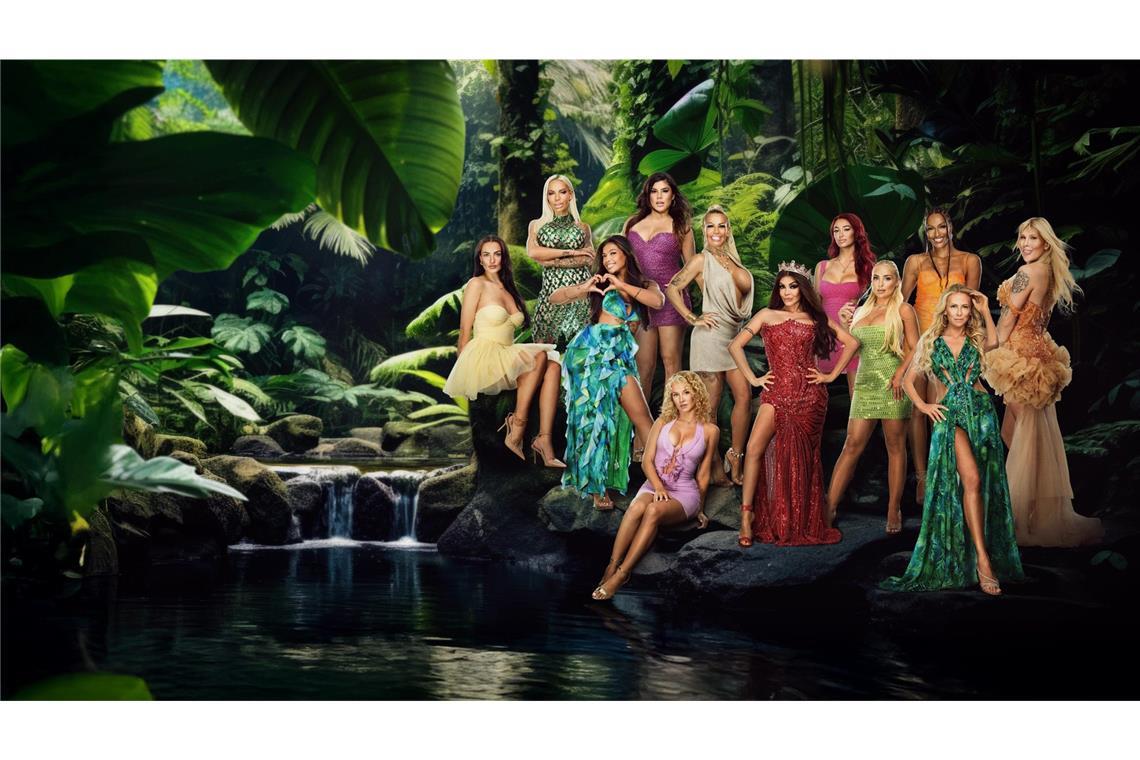 Zwölf Kandidatinnen kämpfen bei "Reality Queens" um den Sieg.