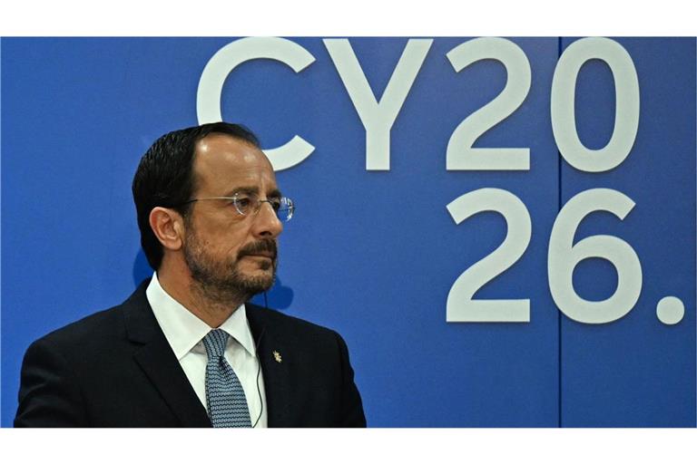 Zyperns Präsident Christodoulides treibt in der EU die Diskussion um die Beistandsklausel voran.